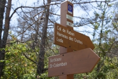 Départ de la rando