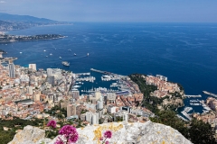 Monaco depuis le Tête de Chien