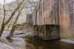 Face amont du barrage