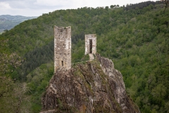 Roc del Talhuc et Castel Redon