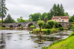 Bourdeilles. Pont sur la Dronne