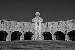 Le Nomade sur les remparts d'Antibes